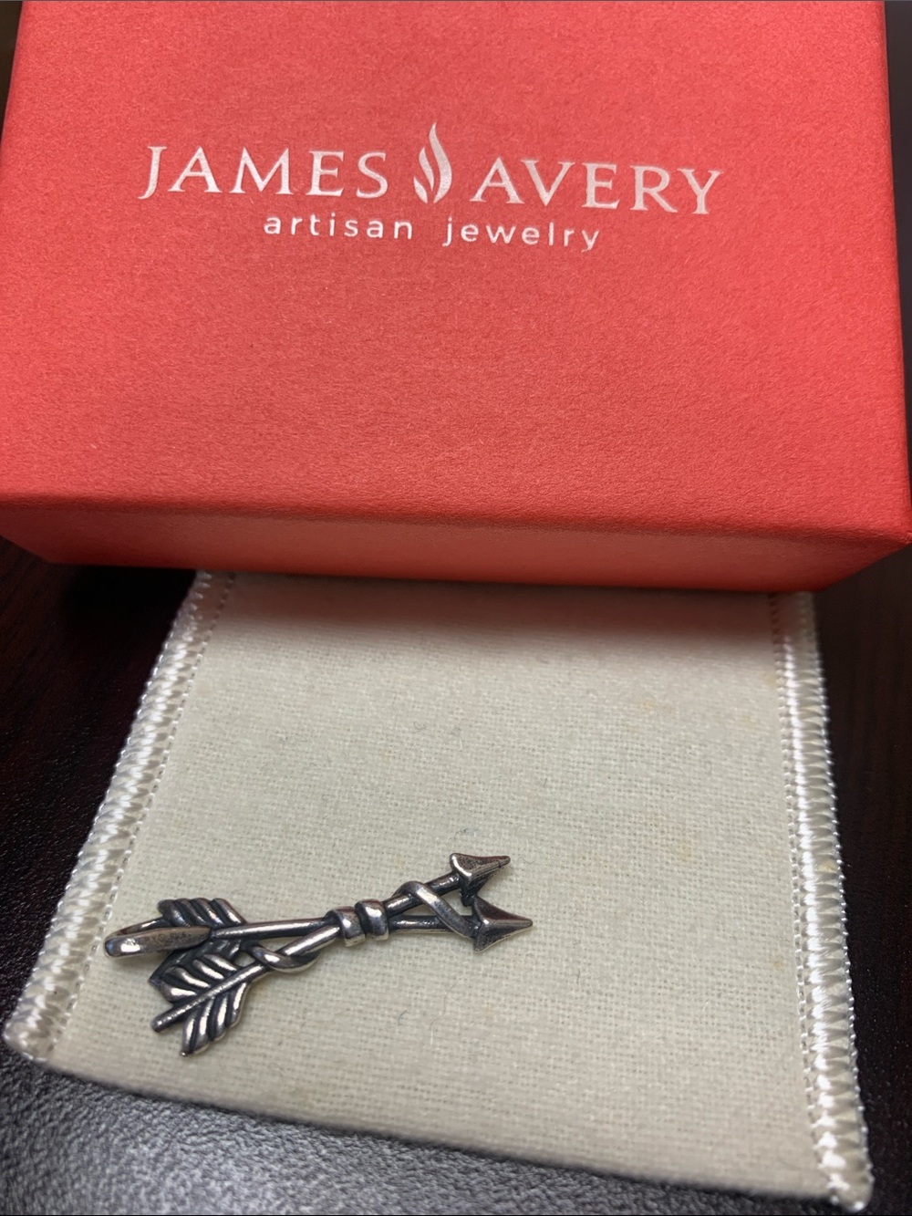 ~Retired~James Avery Crossed Paths Pendant